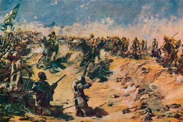 The Charge of the 21st Lancers at Omdurman