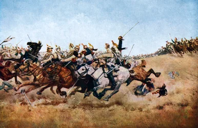 The Charge of the Cuirassiers at Rezonville, 1870
