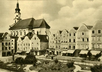 The Church of St George, Schärding am Inn, Upper Austria, c1935