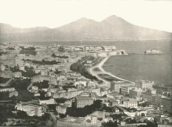 The City, Bay and Vesuvius, Naples, Italy