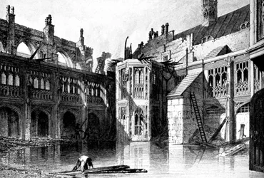 The Cloister Court, St Stephens Chapel, Palace of Westminster