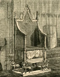 The Coronation Chair, 1881.