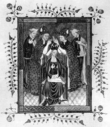 The Crowning of a Queen, late 14th century, 1937