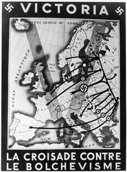 The Crusade against Bolshevism, Vichy French propaganda poster