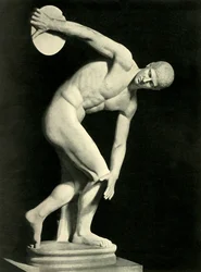 The Discobolus of Myron, 1908.