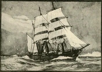 The Discovery Under Full Sail, 1901