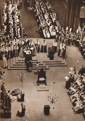 The Duke of Kent Pays Homage to the Newly Crowned King George VI
