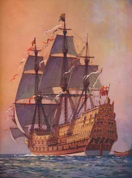 The Finest Man-of-War of Her Time, the Sovereign of the Seas marked an important stage in the development
