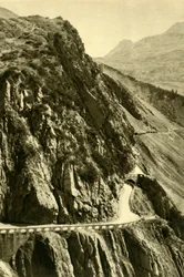 The Flexen Pass, Vorarlberg, Austria, c1935