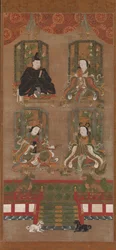 The Four Deities of Mount Koya, 16th century