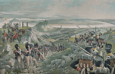 The French Army Crossing The Niemen, 1812