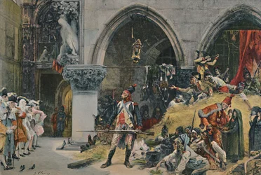 The French Before The Ducal Palace, Venice, 1797