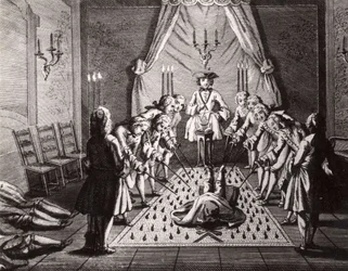 The French Freemasons Initiation Ceremony