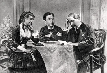 The French Imperial Family in exile, Chislehurst, Kent, 1871-1873