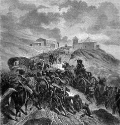 The French Army Crossing the Sierra Guadarrama, Spain, 22nd-24th September 1808