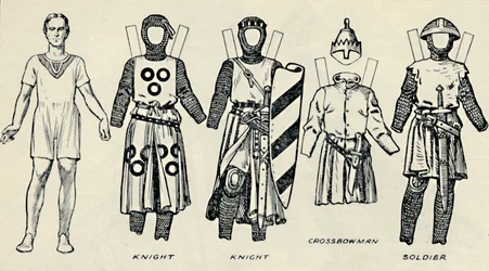 The Gallery of British Costume: How The English Dressed in King John