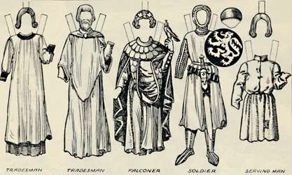The Gallery of British Costume: What Men and Women Wore In Henry III