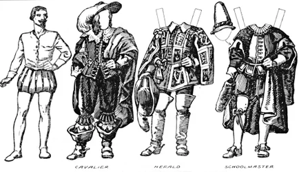 The Gallery of Historic Costume: Some Dresses of Cavaliers and Roundheads