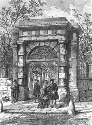 The Gateway to St Giless, 1897