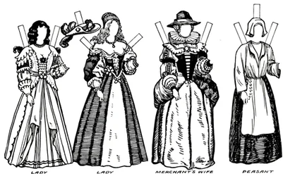 The Great Gallery of Historic Costume: Some Dresses of Charles The First