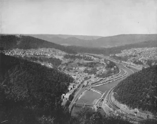 The Great Loop at Mauch Chunk