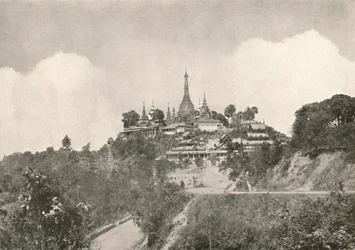 The Great Pagoda, Moulmein, 1900