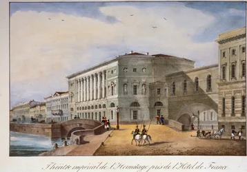The Hermitage Theatre in St Petersburg