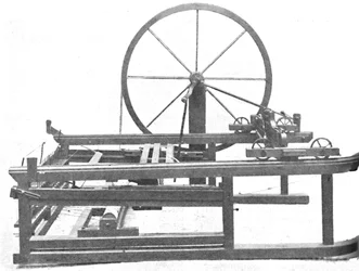 The Ingenious Spinning Jenny Invented by James Hargreaves, c. 1925