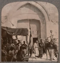 The Jaffa Gate Closed, Showing Needle