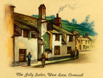 The Jolly Sailor, West Looe, Cornwall, 1939