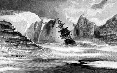 The Kane Expedition in the Ice of Smith Sound