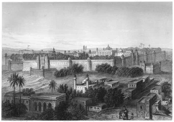 The Kings palace at Delhi