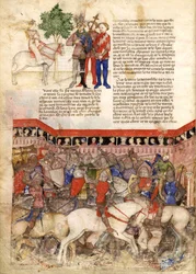 The Knights of the Round Table (detail)
