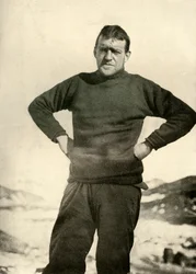 The Leader of the Expedition in Winter Garb