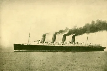 The Mauretania Cunard Line, 30,696 Tons, c1930