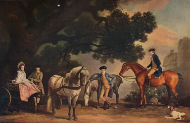 The Milbanke and Melbourne Families, c. 1796