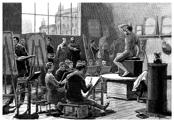 The Model, 1882