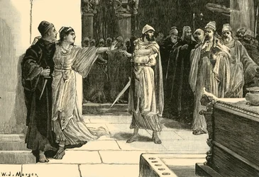The Mother of Cyrus Saving His Life