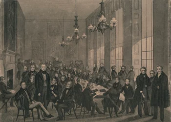 The National Convention... 4th of February 1839 at the British Coffee House.