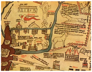 The Nile Delta, Egypt, c1280