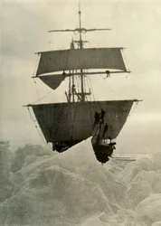 The Nimrod Held Up in the Ice