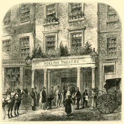 The Old Adelphi Theatre, 1881