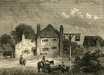 The Old Mother Red Cap, in 1746