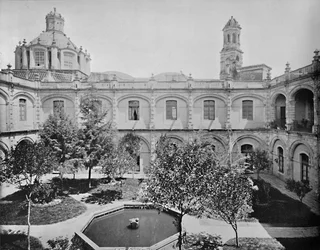 The Old San Hipolito Convent, City of Mexico
