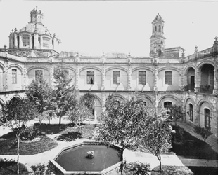 The Old San Hipolito Convent, Mexico City, Mexico, c1900