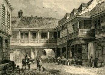 The Old Tabard Inn, c1878