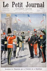The Opening of the Universal Exhibition by the President of the Republic, Paris