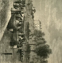 The Paddington Canal, 1840, c. 1876