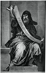 The Patriarch Job, 15th century, 1870