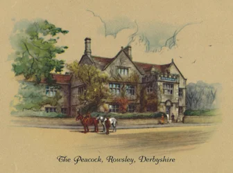The Peacock, Rowsley, Derbyshire, 1939